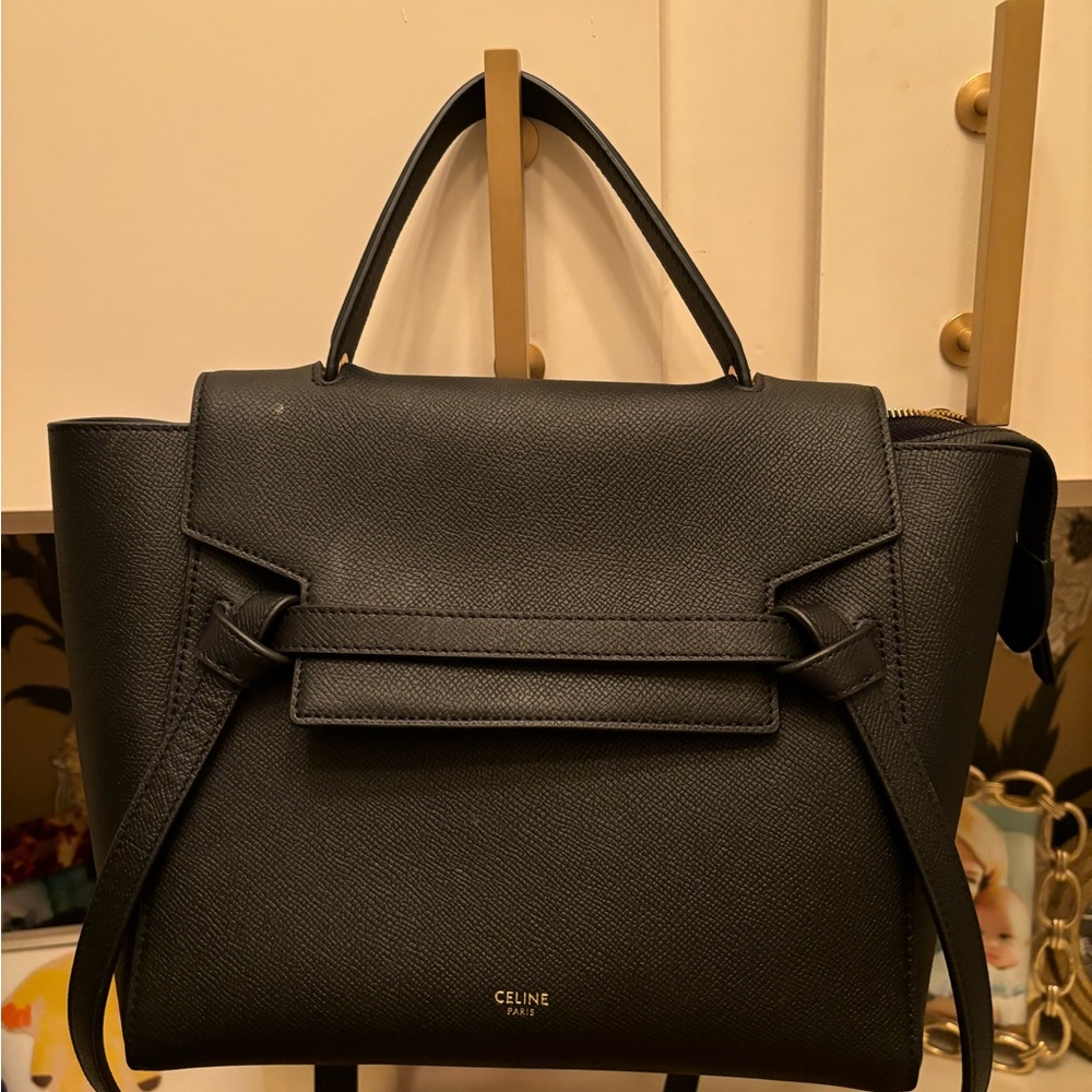 Celine Belt bag black